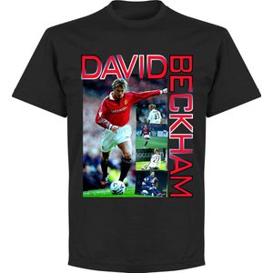 David Beckham Old Skool T-Shirt - Zwart - XXL