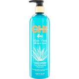 CHI Aloe Vera With Agave Nectar Curl Enhancing Shampoo - 739ml - Normale shampoo vrouwen - Voor Alle haartypes
