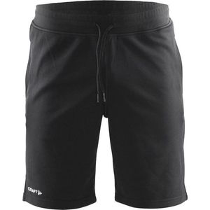 Craft In-the-zone Sweatshort - Sportbroek - Heren - XL - Black/White