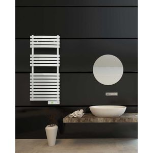 D SERIES Handdoek Radiator - Groen - Voor Badkamer tot 3m2 - 84,3cm hoog - WiFi