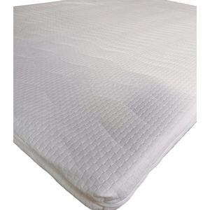 Topdekmatras - Topper - NASA Traagschuim - Bamboo: 100x210 - 7 cm