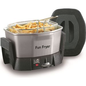 Fritel FF 1200 Één/Één Onafhankelijke Friteuse Antraciet - Metallic - Friteuse - Grijs