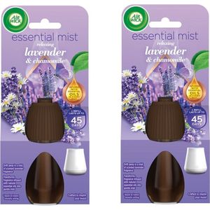 Air Wick Essential Mist Lavendel Geurverstuiver - Navulling - 2x20ml