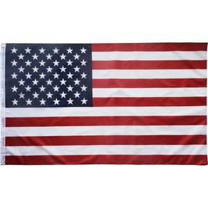 VlagDirect - Amerikaanse vlag - Verenigde Staten van Amerika vlag - 90 x 150 cm.