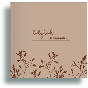 Zebrapaardje - Baby invulboek - Baby's eerste jaar - Babydagboek - Babyboek linnen cover - Invulboek baby's eerste jaar - 0-12 maanden invulboek - Eerste jaar baby - Babyboek - Mijn eerste jaar - Mijn eerste dagboek - Baby eerste jaar