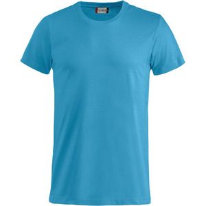 Clique 2 Pack Basic Fashion-T Modieus T-shirt kleur Turquoise maat 4XL