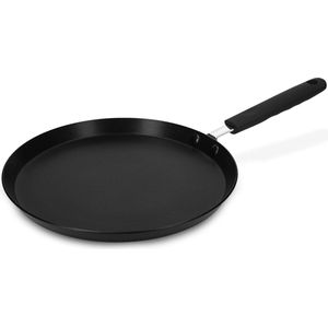 Crêpepan, pannenkoekenpan, palathampan, 26 cm, pan voor pannenkoeken, alle kookvlakken, antiaanbaklaag