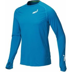 Inov-8 Base Elite Longsleeve Heren - Blauw - maat S