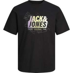 JACK&JONES PLUS JCOMAP SUMMER LOGO TEE SS CREW NEC PLS Heren T-shirt - Maat EU2XL US1L