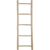 Decoratieve Ladder Naturel - Teakhout - 5x50x150cm - Teak Ladder - House Nordic