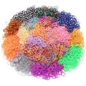 Famanu 6000 Mixed Loom Band-vullingen - 20 pakjes van 300 - diverse ontwerpen