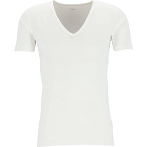 Mey Dry Cotton functional T-shirt (1-pack) - heren T-shirt regular fit diepe V-hals - wit - Maat: M