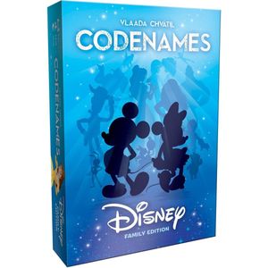 Codenames: Disney - Family Edition - Gezelschapsspel - Geweldig spel voor alle leeftijden met Disney-personages - Vanaf 8 jaar - Vanaf 2 spelers - Engelstalig