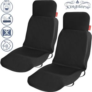 Kingsleeve Autostoelhoes Universeel - 600D Oxford – 2 Stuks Zwart