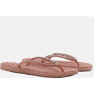 Ilse Jacobsen Slippers met glitter CHEERFUL03G - 900 Misty Rose