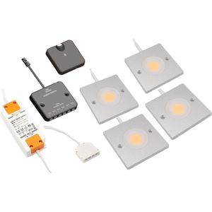 LED kastverlichting Alina complete set van 4 spots