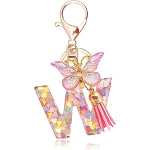Gepersonaliseerde schattige sleutelhanger - verjaardagscadeaus voor zus - vrouwen - tas .