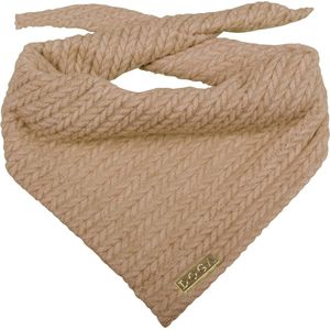 DOGA Honden bandana - Bandana voor honden - Honden sjaal - Halsdoek hond - Cably Camel - Maat SM