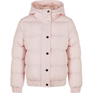 Kinder - Meiden - Girls - Dikke kwaliteit - Goede materialen - Modern - Streetwear - Casual - Populair - Hooded - Puffer - Streetgirl Jacket pink