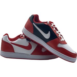 Nike Ebernon Low Prem - Wit / Rood / Zwart - Maat 47