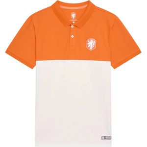 Nederlands elftal polo oranje/wit