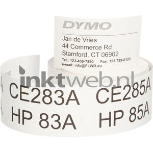 FLWR Labels / S0929100 / Naambadges / Wit - Geschikt voor Dymo