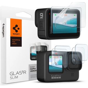 Spigen GLAS.tR SLIM - GoPro Hero 9 / 10 / 11/ 12 Screen Protector [2 Pack]