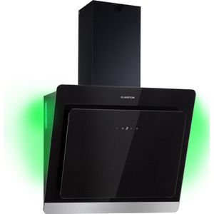 Klarstein Aurora 60 - Smart Afzuigkap - 550 M³/H - 60 Cm - Inclusief Sfeerlicht - EEK A++ - Zwart