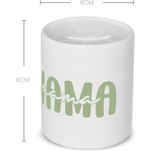 Akyol - mama Spaarpot - Mama - moeder - moederdag - cadeau - verjaardag - geschenk - 350 ML inhoud