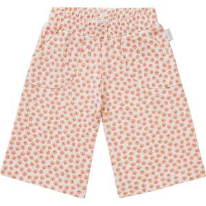 Noppies Girls Pants Canby straight fit allover print Meisjes Broek - Whisper White - Maat 80
