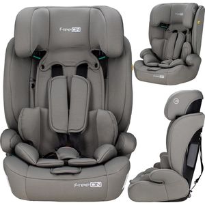 FreeON autostoel - Uran - i-Size - Khaki Grijs - voor kinderen van 76-150cm