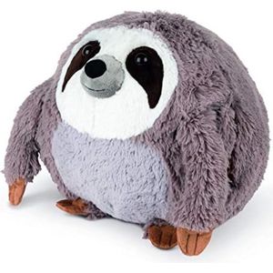 Knuffelige pluche kinderhandwarmer - knuffeldier, knuffeldier, hoofdkussen als pluizig warmtekussen, pluche dier voor bed, auto en thuis (Sloth)