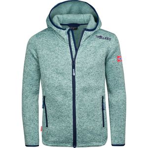 Trollkids Jondalen XT - Glacier green-navy - Maat Kinder_EU 152