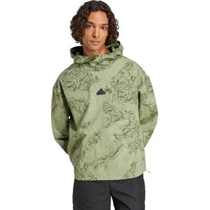 adidas Sportswear City Escape Woven Hoodie - Heren - Groen- M