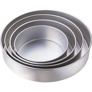 Wilton Bakvorm Diep - Cakevorm - Taartvorm - Rond - Set/4 - 20, 25, 30 en 35 cm