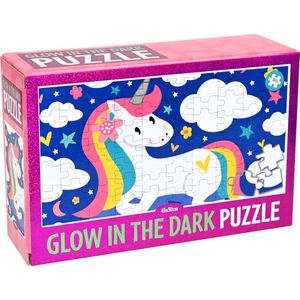 Glow in the dark puzzel Unicorn.