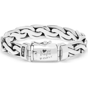 SILK Jewellery - Zilveren Armband - Breeze - 658.20 - Maat 20,0