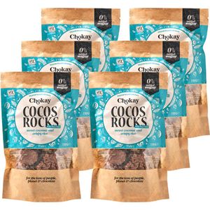 Chokay | Cocos Rocks | 6 stuks | 6 x 110 gram