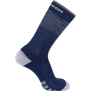 Salomon Predict Crew Socks, Unisex, Marineblauw, Sokken, maat: 39-41