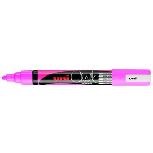 Krijtstift uni-ball rond 1.8-2.5mm fluor roze | 1 stuk | 6 stuks