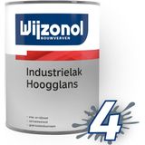 Wijzonol Industrielak Hoogglans 2.5 liter Mengkleur