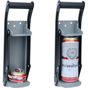 500ml Heavy Duty 16OZ Blikbreker Flesopener - Wandmontage Aluminium Recycling Tool