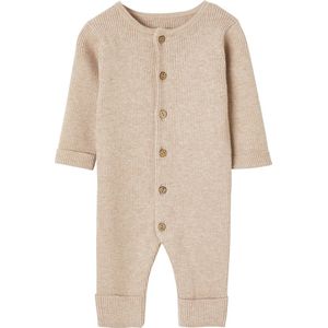 Vertbaudet Geribde babypyjama met lange mouwen