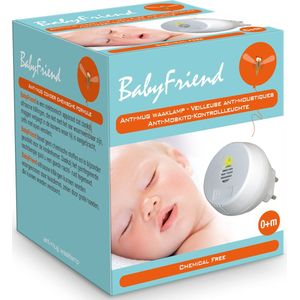 Babyfriend  Ecologisch Anti-Muggen Apparaat  Muggenstekker - Voor Baby - Met Nachtlampje