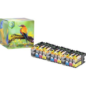 Ink Hero - 12 Pack - Inktcartridge / Alternatief voor de Brother LC129, MFC-J6520DW, J6720DW, J6820DW, J6920DW