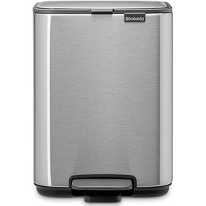Brabantia Bo Pedaalemmer - 4 l - Matt Steel Fingerprint Proof