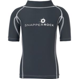 Snapper Rock Unisex UV-zwemshirt  - Donkerblauw / Wit - Maat 86-92