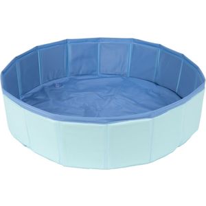 Swim Essentials Hondenbadje - Verkoelend Hondenbadje - Mintgroen/Blauw - Ø 80 cm
