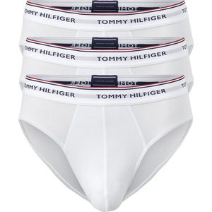 Tommy Hilfiger slips (3-pack) - heren slips zonder gulp - wit - Maat: L