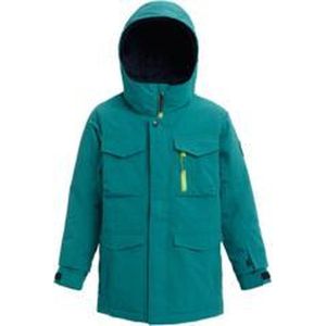 Burton Covert kinder snowboardjas green blue slate / satelite